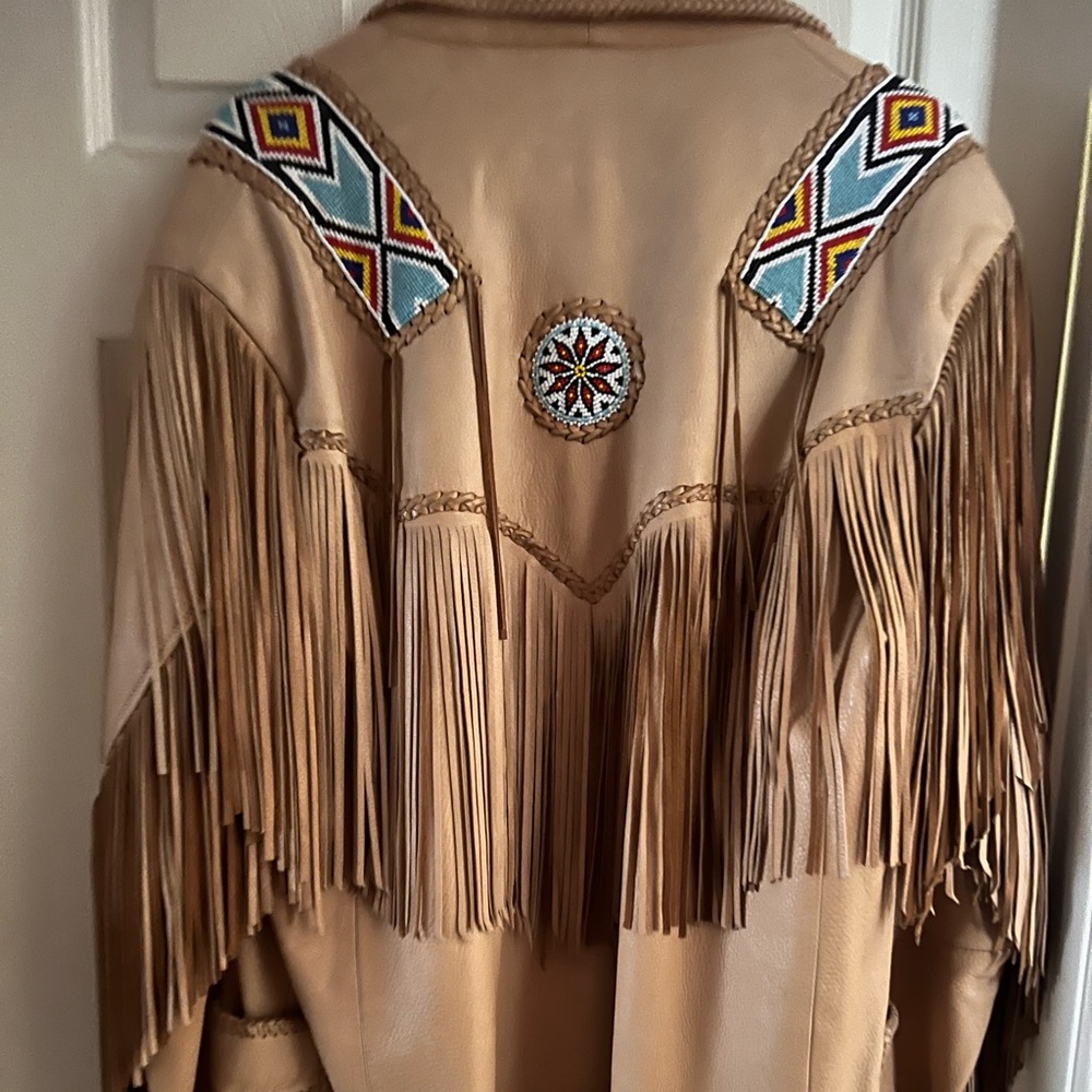 Deer leather jacket